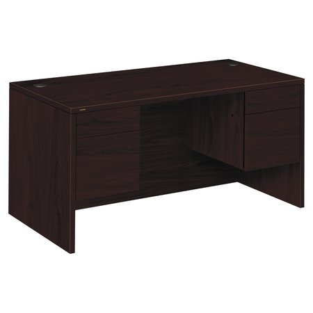 HON Pedestal Desk, 30 in D, 60" W, 29-1/2 in H H10573.NN